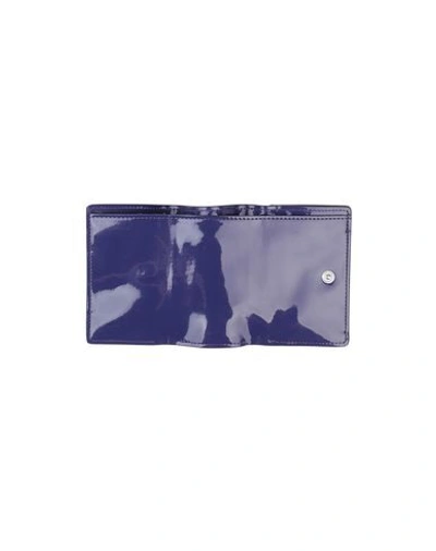 Shop Mm6 Maison Margiela Wallets In Purple