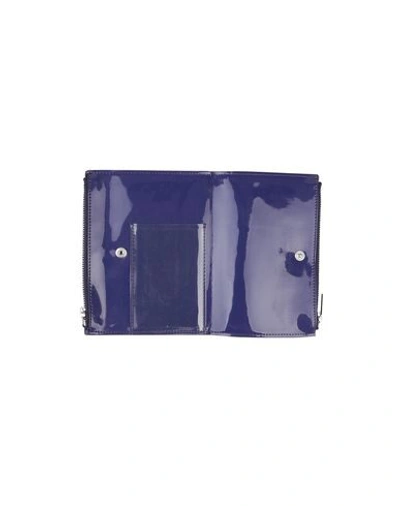 Shop Mm6 Maison Margiela Wallets In Purple
