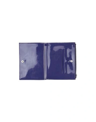 Shop Mm6 Maison Margiela Wallets In Purple