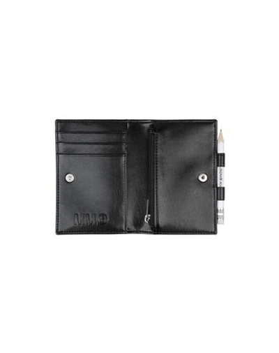 Shop Mm6 Maison Margiela Wallet In Black