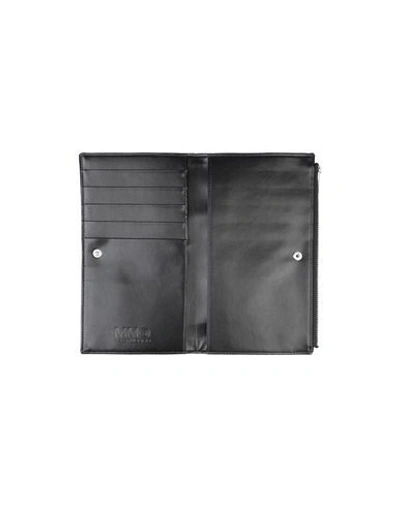 Shop Mm6 Maison Margiela Wallets In Black