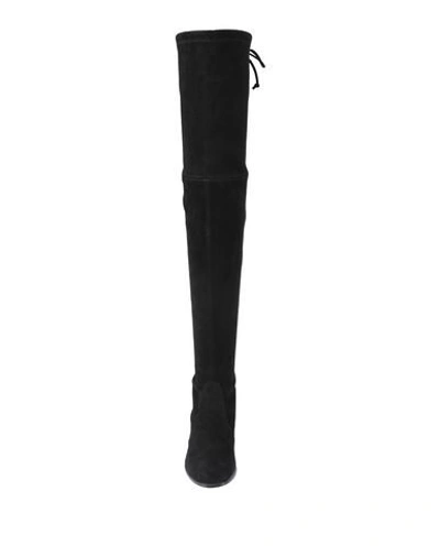 Shop Stuart Weitzman Woman Boot Black Size 10.5 Soft Leather