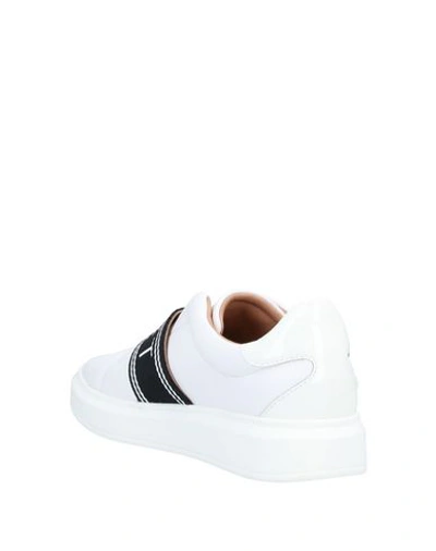 Shop Twinset Woman Sneakers White Size 5 Soft Leather