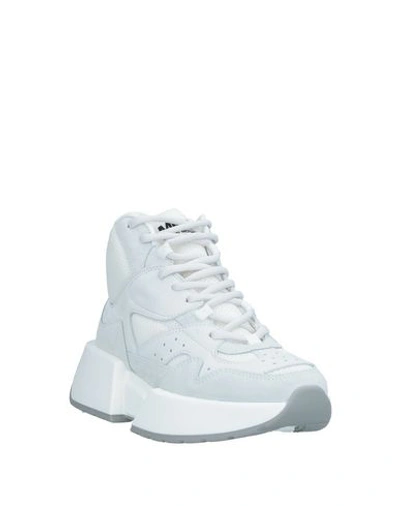 Shop Mm6 Maison Margiela Sneakers In White