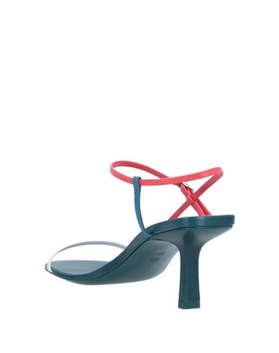 Shop The Row Sandals In Red