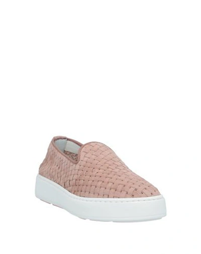Santoni Loafers In Sand