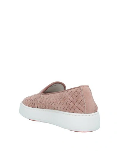 Santoni Loafers In Sand