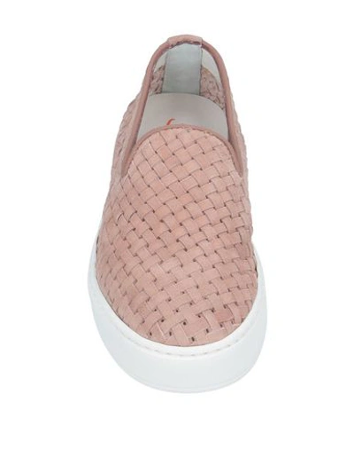 Santoni Loafers In Sand