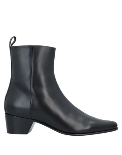 Shop Pierre Hardy Ankle Boot In Black