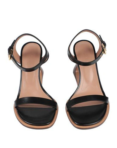 Shop Marni Woman Sandals Black Size 10 Soft Leather