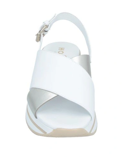 Hogan Sandals In White