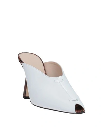 Shop Wandler Mules & Clogs In White