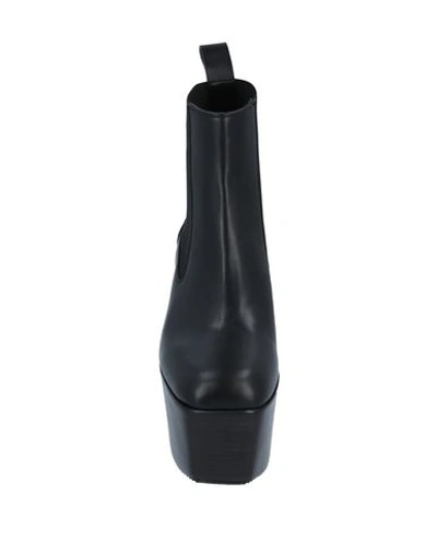 Shop Rick Owens Ankle Boots In Black