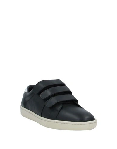 Shop Saint Laurent Sneakers In Black