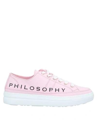 Shop Philosophy Di Lorenzo Serafini Sneakers In Pink