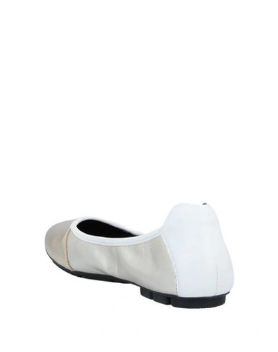 Hogan Ballet Flats In Grey