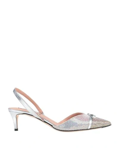 Shop Marco De Vincenzo Pumps In Silver