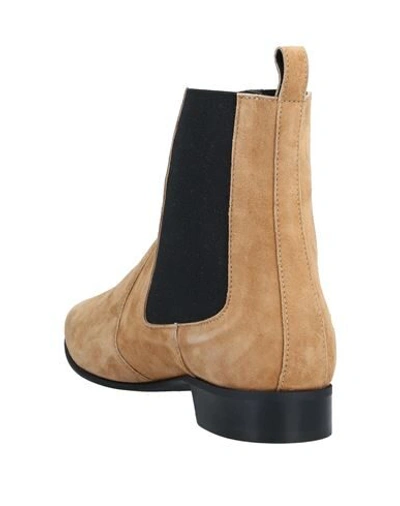 Pierre Hardy Ankle Boots In Camel