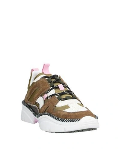 Shop Isabel Marant Sneakers In Military Green