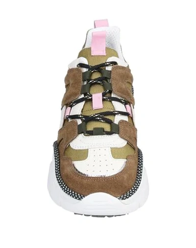 Shop Isabel Marant Sneakers In Military Green