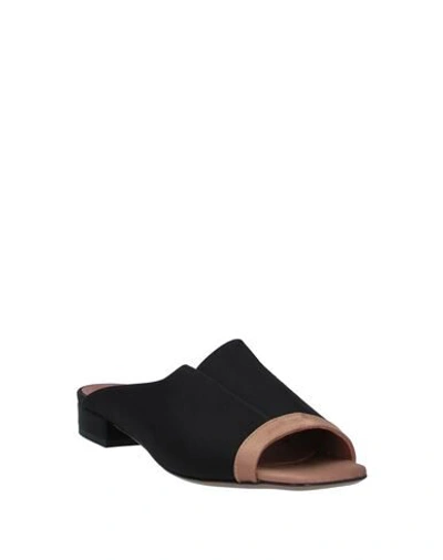L'autre Chose Sandals In Black