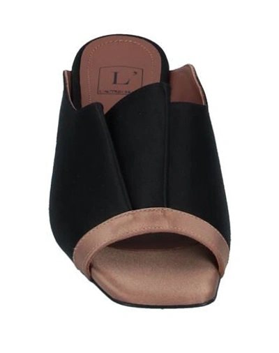 L'autre Chose Sandals In Black