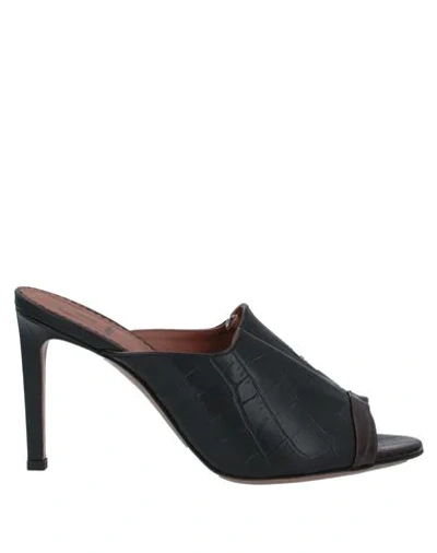 Shop L'autre Chose L' Autre Chose Woman Sandals Black Size 8 Soft Leather