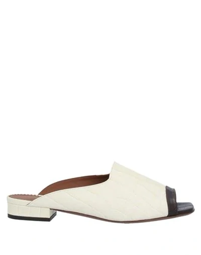 Shop L'autre Chose L' Autre Chose Woman Sandals Ivory Size 6 Soft Leather In White