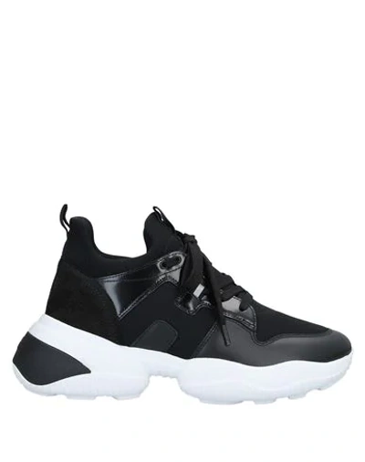 Hogan Interaction Low-top Sneakers In Black