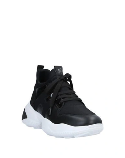 Hogan Interaction Low-top Sneakers In Black