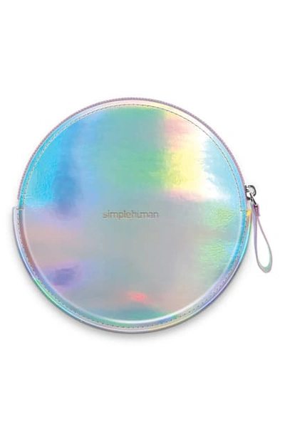 Shop Simplehuman Sensor Makeup Mirror Compact Case In Clear