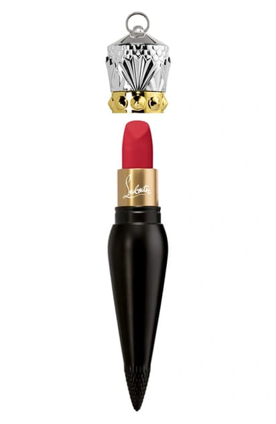 Shop Christian Louboutin Rouge Louboutin Velvet Matte Lip Colour In Justine