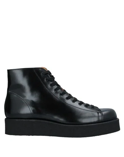 Shop Yohji Yamamoto Boots In Black