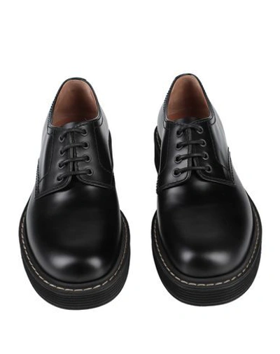 Shop Marni Laced Shoes In Black