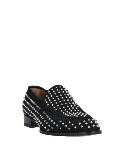 Shop Giuseppe Zanotti Man Loafers Black Size 7 Soft Leather