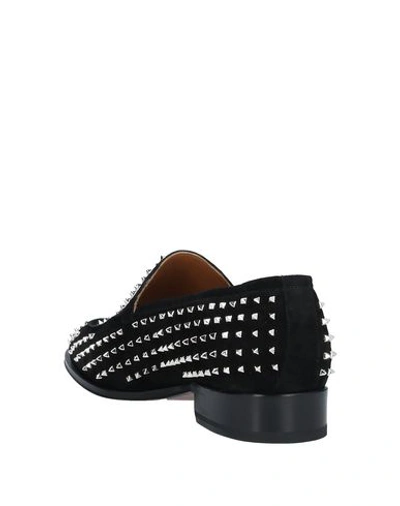Shop Giuseppe Zanotti Man Loafers Black Size 6 Soft Leather