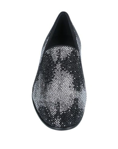 Giuseppe Zanotti Men's Camoscio Swarovski Crystal Suede Loafers In Black