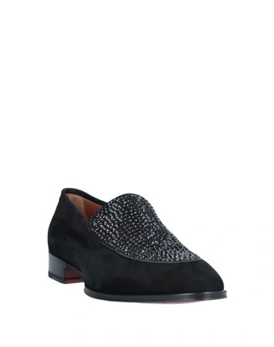 Shop Giuseppe Zanotti Loafers In Black