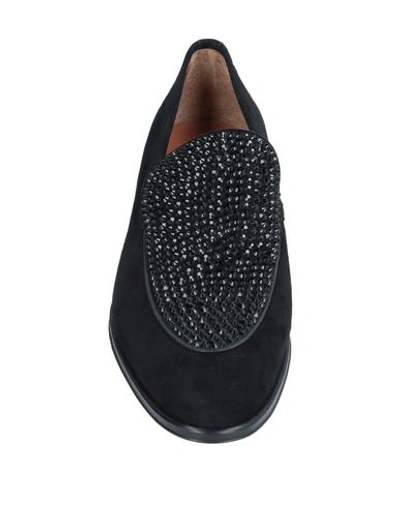 Shop Giuseppe Zanotti Loafers In Black