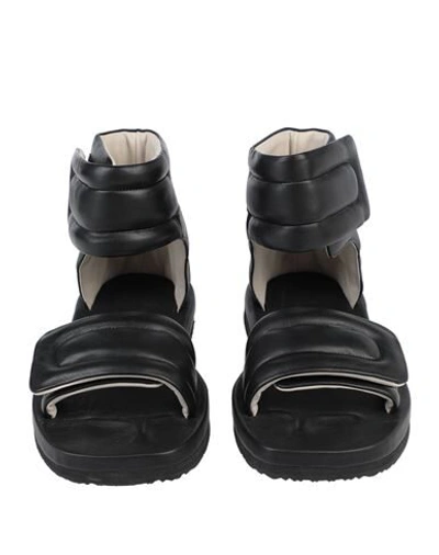 Shop Maison Margiela Sandals In Black