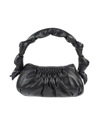 Shop Miu Miu Woman Handbag Black Size - Lambskin