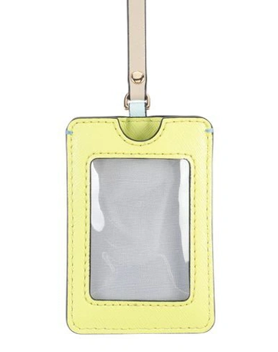 Shop Marc Jacobs Luggage Tags In Pastel Blue