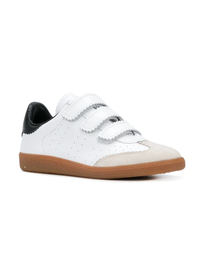 Shop Isabel Marant Sneakers In Bianco