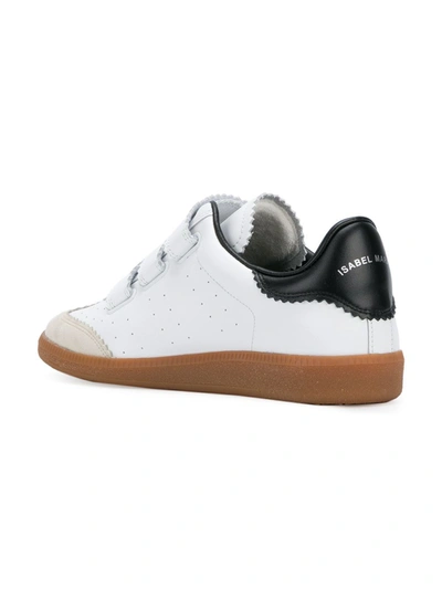 Shop Isabel Marant Sneakers In Bianco