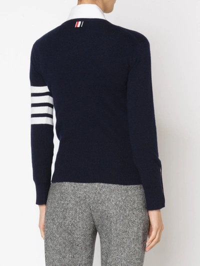 Shop Thom Browne Sweaters In Blu