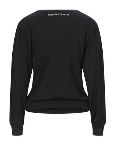 Alberta Ferretti Virgo Crystal-embellished Jumper In Black