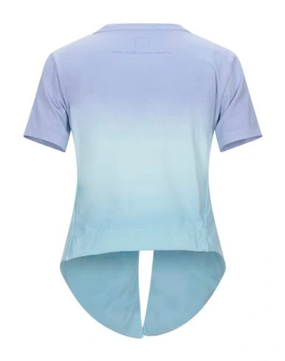 Shop Rabanne Woman T-shirt Lilac Size L Cotton In Purple