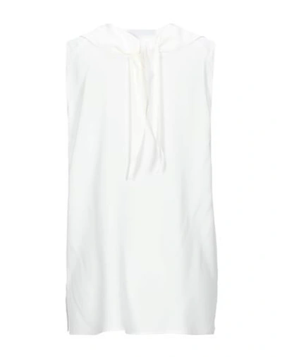 Shop Mauro Grifoni Grifoni Woman Top Ivory Size 2 Acetate, Silk In White