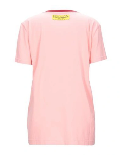 Dolce & Gabbana T-shirts In Pink