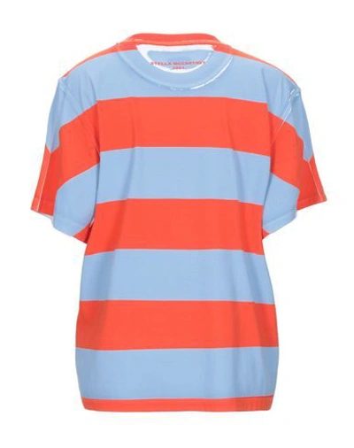 Shop Stella Mccartney Woman T-shirt Orange Size 6-8 Cotton